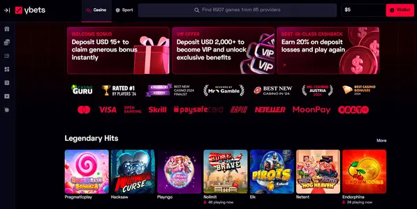 Ybets-Casino-site